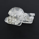 Maxbell 2x20pcs Quick Shoelace Lock Shoe Strings Cord Buckle Toggle Stopper Clear