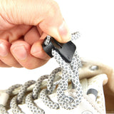 Maxbell 3x20pcs Quick Shoelace Lock Shoe Strings Cord Buckle Toggle Stopper Clear
