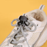 Maxbell 2x20pcs Quick Shoelace Lock Shoe Strings Cord Buckle Toggle Stopper Clear