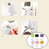 Maxbell Maxbell No Tie Elastic Lock Lace Universal Laces Lock Shoe Runners Kids White