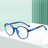 Maxbell Blue-Light Blocking Glasses Spectacles Anti Eyestrain Kids Dark Blue