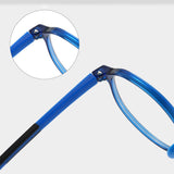 Maxbell Blue-Light Blocking Glasses Spectacles Anti Eyestrain Kids Dark Blue