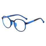 Maxbell Blue-Light Blocking Glasses Spectacles Anti Eyestrain Kids Dark Blue