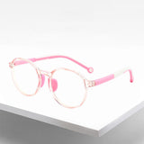 Maxbell 2xBlue-Light Blocking Glasses Spectacles Anti Eyestrain Kids Pink