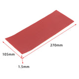 Maxbell 2xRubber Shoe Soles Repair Patches Sole Protector Anti Slip Outsoles Insoles Red