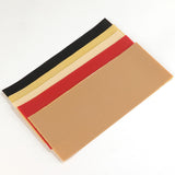 Maxbell 2xRubber Shoe Soles Repair Patches Sole Protector Anti Slip Outsoles Insoles Red