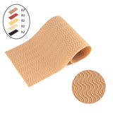 Maxbell 2xRubber Shoe Soles Repair Patches Sole Protector Anti Slip Outsoles Insoles Red