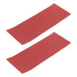 Maxbell 2xRubber Shoe Soles Repair Patches Sole Protector Anti Slip Outsoles Insoles Red