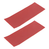 Maxbell 2xRubber Shoe Soles Repair Patches Sole Protector Anti Slip Outsoles Insoles Red