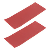 Maxbell 2xRubber Shoe Soles Repair Patches Sole Protector Anti Slip Outsoles Insoles Red