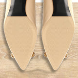 Maxbell 2xRubber Shoe Soles Repair Patches Sole Protector Anti Slip Outsoles Insoles Apricot