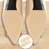 Maxbell 2xRubber Shoe Soles Repair Patches Sole Protector Anti Slip Outsoles Insoles Apricot