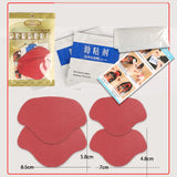 Maxbell 4xShoe Heel Pad Insoles Heel Repair Heel Stick for Men & Women High Heels white