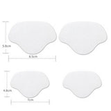 Maxbell 5xShoe Heel Pad Insoles Heel Repair Heel Stick for Men & Women High Heels white