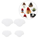 Maxbell 4xShoe Heel Pad Insoles Heel Repair Heel Stick for Men & Women High Heels white