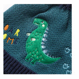 Maxbell Children Hat Cartoon Thick Knitting Wool with Pom for Winter Boys Girls Kids