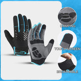 Maxbell Maxbell Bicycle Gloves Breathable Bike Sports Riding Equipment Mittens Blue L