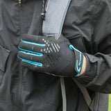 Maxbell Maxbell Bicycle Gloves Breathable Bike Sports Riding Equipment Mittens Blue L