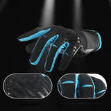 Maxbell Maxbell Bicycle Gloves Breathable Bike Sports Riding Equipment Mittens Blue L