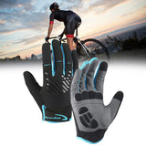 Maxbell Maxbell Bicycle Gloves Breathable Bike Sports Riding Equipment Mittens Blue L