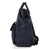 Maxbell Folded Mommy Baby Diaper Bag Travel Sleep Portable Backpack Changing Station Dark Blue Bear