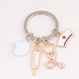 Key Chain Key Ring Car decorate Pendant Crafts Gifts white