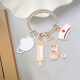 Key Chain Key Ring Car decorate Pendant Crafts Gifts white