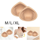 Maxbell 2 Pair Bar Sponge Pad Push up Breast Enhancer Insert Bra Cup Underwear M