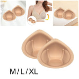 Maxbell 2 Pair Bar Sponge Pad Push up Breast Enhancer Insert Bra Cup Underwear M
