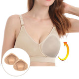 Maxbell 2 Pair Bar Sponge Pad Breast Enhancer Breathable Insert Bra Cup Underwear