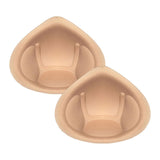 Maxbell 2 Pair Bar Sponge Pad Insert Bra Cup Replacement Chest Pads for Sport Bra XL