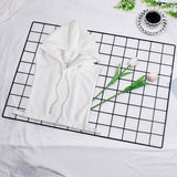 Maxbell 2xWomen False Collar Clothes Cotton Fake Collar with Hat for Winter Autumn White