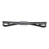 Maxbell 3xMetal Shirt Collar Clip Tie Collar Bar Pin for Unisex Scarf Necktie black