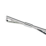 Maxbell Metal Shirt Collar Clip Tie Collar Bar Pin for Unisex Scarf Necktie silver