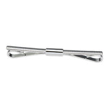 Maxbell Metal Shirt Collar Clip Tie Collar Bar Pin for Unisex Scarf Necktie silver
