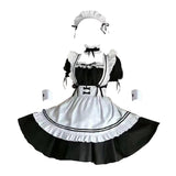 Maxbell 2xMaid Costume Maid Dresses Classic Sweet Lolita Japanese Anime Maid Outfit L