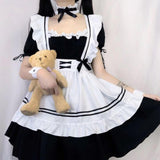 Maxbell 2xMaid Costume Maid Dresses Classic Sweet Lolita Japanese Anime Maid Outfit XL