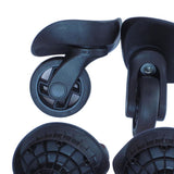 Maxbell 5x2x Luggage Suitcase Replacement 360 Spinner Wheels Swivel Casters
