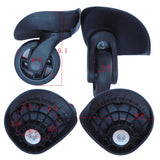 Maxbell 5x2x Luggage Suitcase Replacement 360 Spinner Wheels Swivel Casters