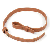 Maxbell 5xPU Leather Purse Handles DIY Shoulder Bag Replacement Straps Bag Belt Brown