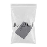 Maxbell 3xMen Canvas Wallet Short Money Bag Casual Style ID Card Bifold Black