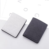 Maxbell 4xMen Canvas Wallet Short Money Bag Casual Style ID Card Bifold Black