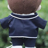 Maxbell Uniform Fan Cloth Display Gift Ornaments Doll Clothes for Birthday Teenagers