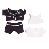 Maxbell Uniform Fan Cloth Display Gift Ornaments Doll Clothes for Birthday Teenagers