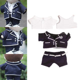 Maxbell Uniform Fan Cloth Display Gift Ornaments Doll Clothes for Birthday Teenagers