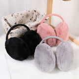 Maxbell Furry Ear Muffs Warmer Warm Earmuffs Headphone Winter Cold Weather Pink