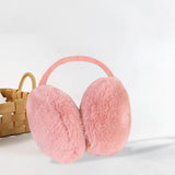 Maxbell Furry Ear Muffs Warmer Warm Earmuffs Headphone Winter Cold Weather Pink