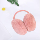 Maxbell Furry Ear Muffs Warmer Warm Earmuffs Headphone Winter Cold Weather Pink