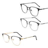 Maxbell 2 Pairs of Business  Glasses Frame Clear Lens for Sleep Better