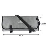 Maxbell 2xChef Knives Roll Bag Adjustable Straps for Cooking Tools Meat Knives